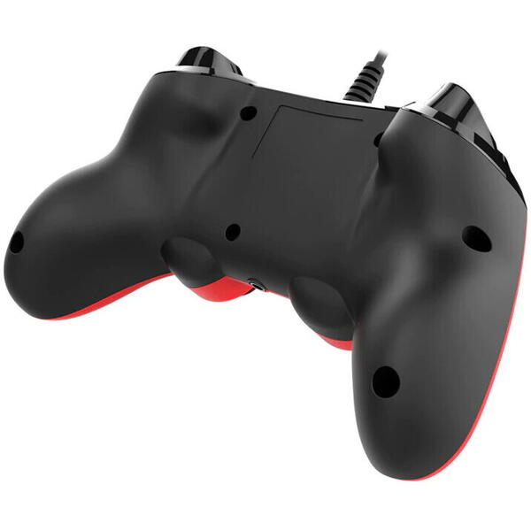 Bigben Controller cu fir Nacon Compact pentru Playstation 4, Rosu
