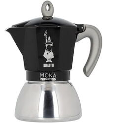 Bialetti Filtru de cafea Moka Inducție 6 cești negru