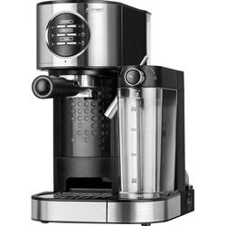Espressor de cafea MPM MKW-07M, 1470 W, 1.2 L, 15 Bari, Sistem Thermoblock, Negru/Argintiu