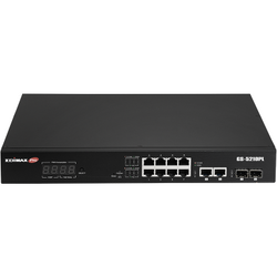 Switch Edimax GS-5210PL, 10 porturi