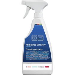 Spray gel de curatare BOSCH by Bavariapool 00311860, 500ml, Aproape fara miros, Pentru cuptoare si la curatarea tavilor emailate sau din inox, Formula puternica pentru indepartarea arsurilor