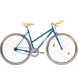 Bicicleta Pegas Clasic 2S, Bullhorn Lady, 50cm, Bleu