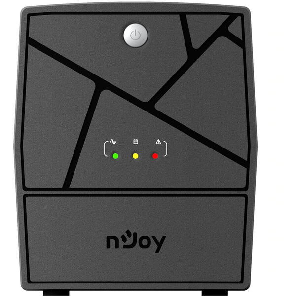 UPS NJOY Keen 1500 USB, 1500VA/900W, Line Interactive, Regulator automat de tensiune, Repornire automata