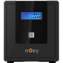 UPS NJOY Cadu 1000, 1000VA/600W, Line Interactive, AVR, Auto-Restart, Ecran LCD