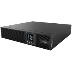 UPS nJoy Aster 1K 2U On-line, 1000VA/900W, 8 prize IEC C13, Dubla conversie, LCD Display