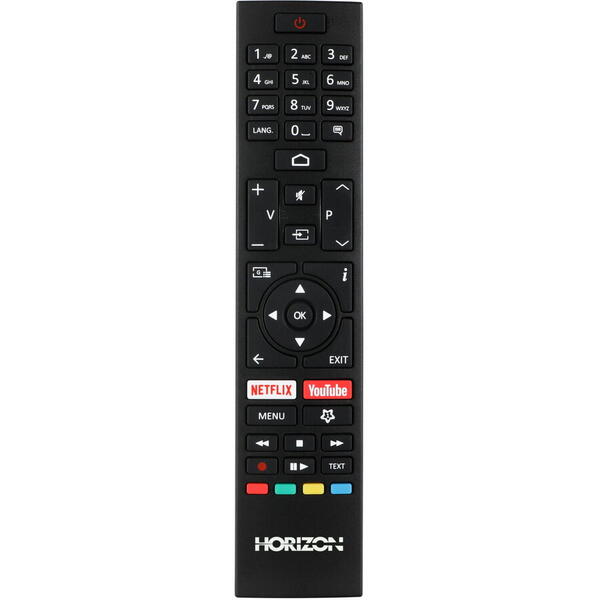 Televizor Horizon LED 55HL7590U/C, 139 cm, Smart Android, 4K Ultra HD, Class E, Negru