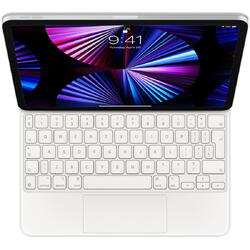 Tastatura Apple Magic pentru iPad Pro 11" (3rd) si iPad Air (4th), Layout INT EN, White