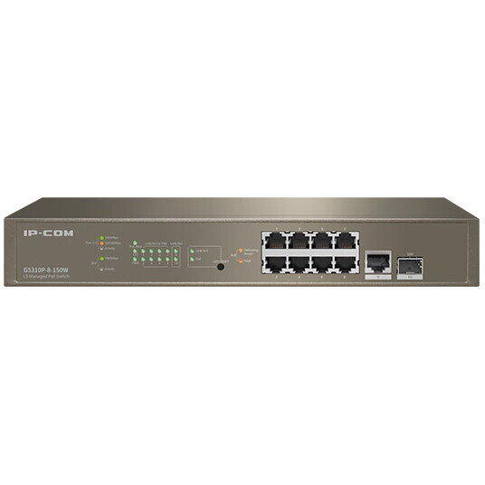 Switch IP-COM G5310P-8-150W, 8 port, 10/100/1000 Mbps