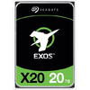 HDD Server Seagate Exos X20 ST20000NM007D, 20TB, SATA 6Gb/s, 7200 RPM, 3.5"
