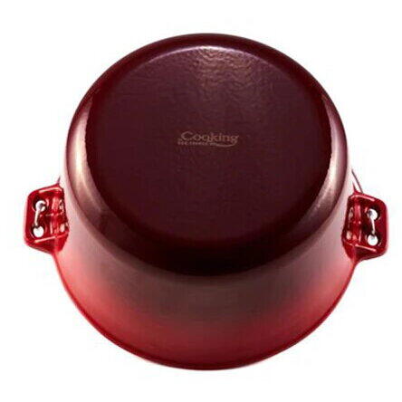 Ceaun din fonta emailat Cooking by Heinner, inductie, 25 x 14 cm, 5 L
