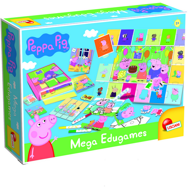 LISCIANI Super colectia mea de jocuri - Peppa Pig