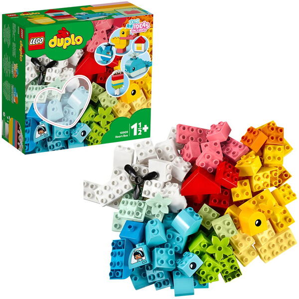 LEGO® LEGO DUPLO - Cutie pentru creatii distractive 10909, 80 piese