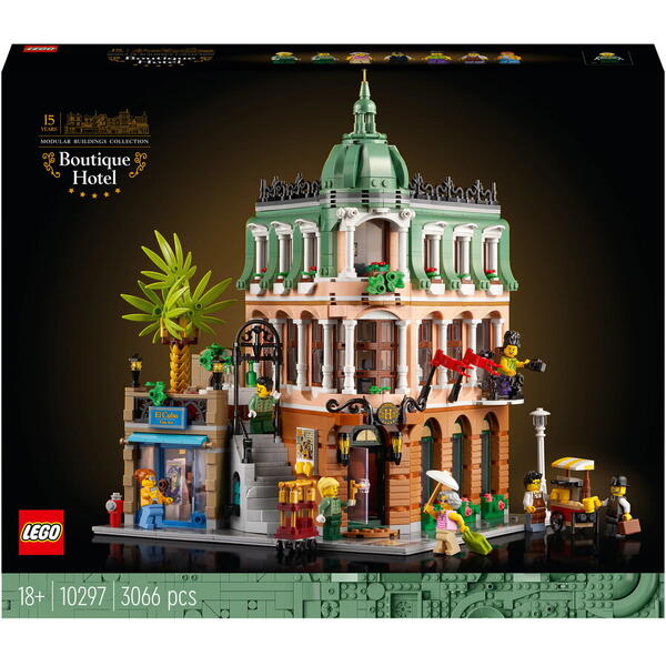 LEGO® LEGO Creator Expert - Hotel Boutique 10297, 3066 piese