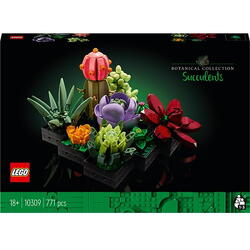 LEGO Icons: Plante suculente 10309, 18 ani+, 771 piese