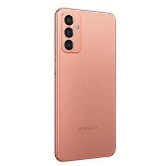 Telefon Mobil Samsung Galaxy M23, Procesor Qualcomm SM7225 Snapdragon 750G 5G Octa-Core, TFT LCD 6.6", 4GB RAM, 128GB Flash, Camera Tripla 50 + 8 + 2 MP, Wi-Fi, 5G, Dual SIM, Android, Portocaliu