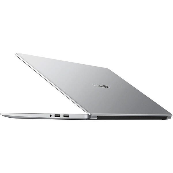 Laptop Huawei MateBook D15, 15.6inch FHD, Intel Core i3-1115G4, 8GB RAM, 256GB SSD, Windows 11 Home, Argintiu