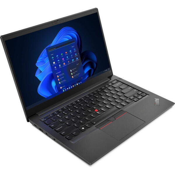Laptop Lenovo 14'' ThinkPad E14 Gen 4, FHD IPS, Procesor AMD Ryzen™ 7 5825U (16M Cache, up to 4.5 GHz), 16GB DDR4, 512GB SSD, Radeon, Win 11 Pro, Black
