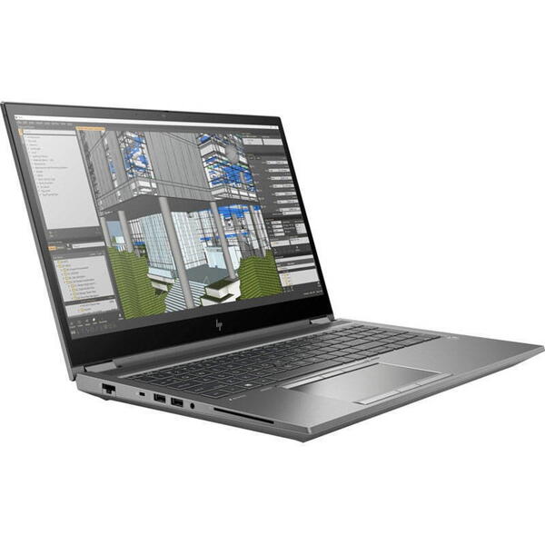 Laptop HP ZBook 15 Fury G8, 15.6inch FHD, Intel Core i7-11800H, 16GB RAM, 512GB SSD, nVidia RTX A3000 6GB, Windows 11 Pro, Gri