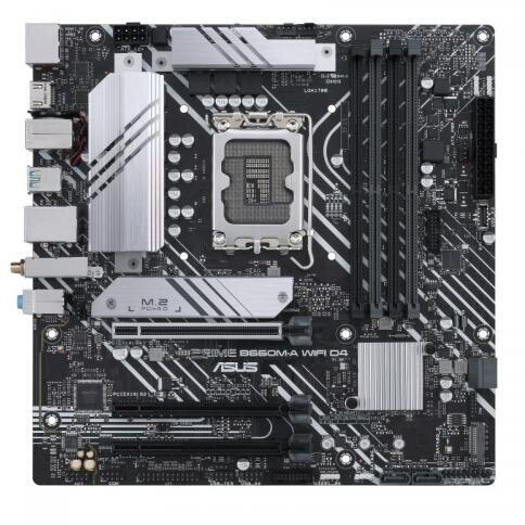 Placa de baza Asus PRIME B660M-A WIFI D4, Intel B660, Socket 1700, mATX