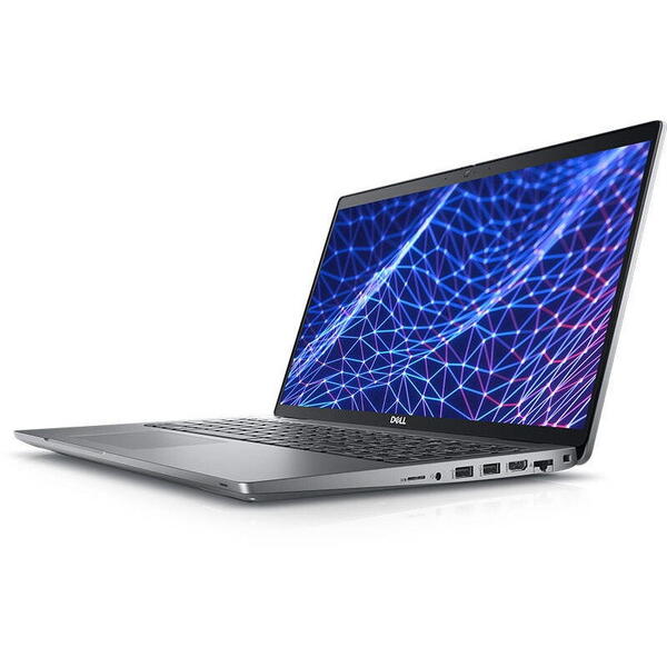 Laptop Dell Latitude 5530, 15.6inch FHD, Intel Core i7-1255U, 16GB RAM, 512GB SSD, Windows 11 Pro, Gri
