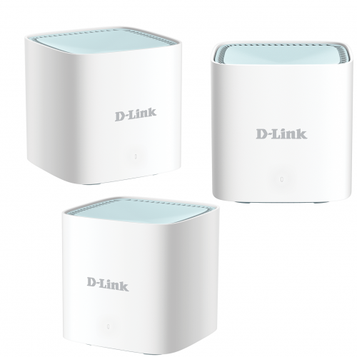 Router wireless D-Link EAGLE PRO AI Mesh, 1x LAN, 3 bucati