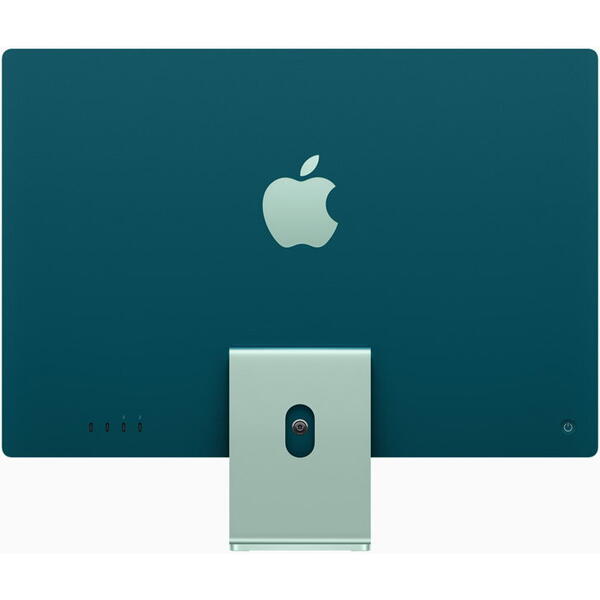 Sistem Desktop PC iMac 24" (2021) cu procesor Apple M1, 24", Retina 4.5K, 8GB, 256GB SSD, 8-core GPU, Green, INT KB
