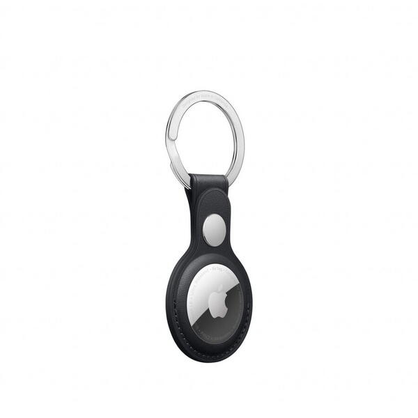 AirTag Leather Key Ring pentru AirTag APPLE MMF93ZM/A, Midnight