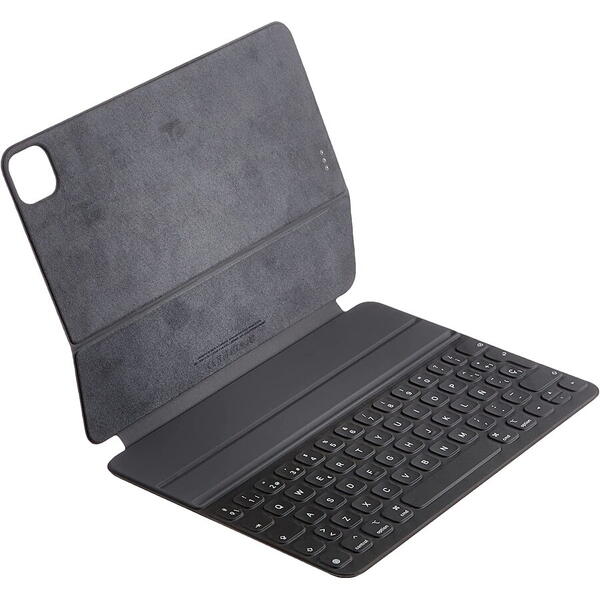 Husa cu tastatura Apple Smart Keyboard Folio pentru iPad Pro 11" (2020), Layout INT EN, Black