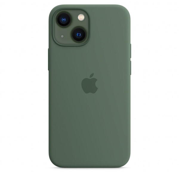 Carcasa Silicone Case cu MagSafe pentru APPLE iPhone 13 Mini, MN5Y3ZM/A, Eucalyptus