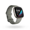 Smartwatch Fitbit Versa Sense Sage Grey Silver AMOLED GPS
