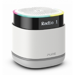 Pure StreamR radio smart portabil, Bluetooth, one-touch Alexa, Stone Grey