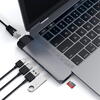 Docking USB-C Satechi PRO Hub HDMI 4K, PassThroughCharging, 1x USB3.0, 1xSD, Ethernet, Gri spatial