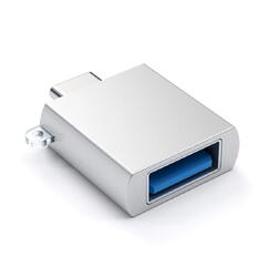 Adaptor Satechi ST-TCUAS, USB - USB Type-C (Argintiu)