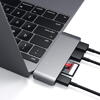 Hub USB Satechi ST-TCUPM, 2 x USB 3.0, USB Type-C (Gri)