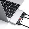 Hub USB Satechi ST-TCUPS, 2 x USB 3.0, USB Type-C (Argintiu)