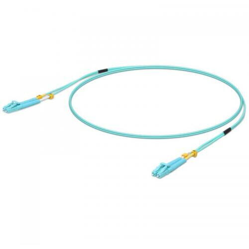 Patchcord fibra optica Ubiquiti Unifi, duplex, LC / LC , 3m, Blue