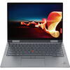 Ultrabook Lenovo 14'' ThinkPad X1 Yoga Gen 6, WUXGA IPS Touch, Procesor Intel® Core™ i7-1165G7 (12M Cache, up to 4.70 GHz, with IPU), 16GB DDR4X, 1TB SSD, Intel Iris Xe, 4G LTE, Win 11 DG Win 10 Pro, Storm Grey