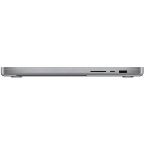 Laptop Apple MacBook Pro 16 (2021) cu procesor Apple M1 Max, 10 nuclee CPU and 32 nuclee GPU, 32GB, 1TB SSD, Space Grey, RO Kb