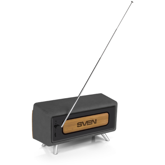 Boxa Wireless SVEN HA-930, 30W, USB, radio FM, Bluetooth, Maro