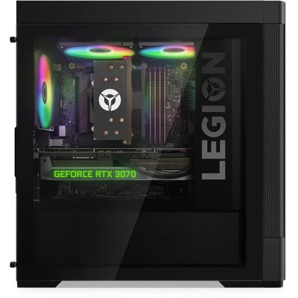 Desktop PC Lenovo Gaming Legion T5 26IAB7, Procesor Intel® Core™ i5-12400 2.5GHz Alder Lake, 16GB RAM, 1TB SSD, GeForce RTX 3060 Ti 8GB, no OS
