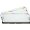 Memorii Corsair DOMINATOR® PLATINUM RGB White, 32GB DDR5, 5600MHz CL36, Dual Channel Kit