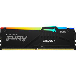 Memorie Kingston FURY Beast RGB 16GB DDR5 5600MHz CL40
