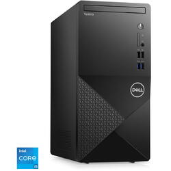 Sistem desktop Dell Vostro 3910, Intel Core i5-12400, 8GB DDR4, SSD 512GB (M.2), Placa video Intel UHD 730, Windows 11 Pro