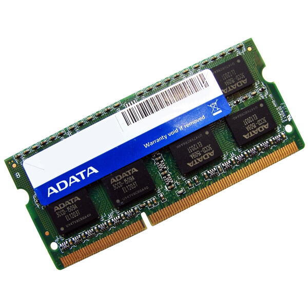 Memorie Adata SODIMM 4GB PC3-12800 1600MHz 204pin CL11 1.35V