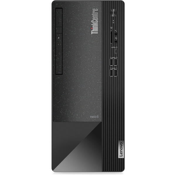 Desktop PC Lenovo ThinkCentre neo 50t, Procesor Intel® Core™ i7-12700 2.1GHz Alder Lake, 16GB RAM, 512GB SSD, UHD 770, no OS