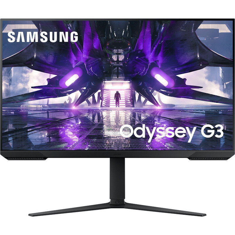 Samsung Monitor LED Samsung Gaming Odyssey G32A LS32AG320NUXEN 31.5 inch FHD VA 1 ms 165 Hz FreeSync Premium Desktop & Monitoare