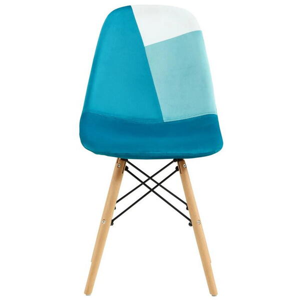 HEINNER Set 2 scaune stil scandinav- Blue