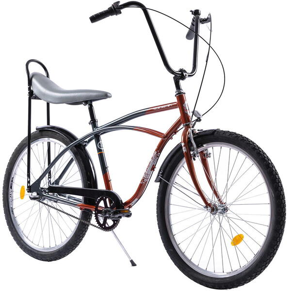 Bicicleta Pegas Strada 1, cadru aluminiu, 3S, cupru