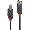 Cablu Lindy LY-36674, USB 2.0 - USB-B, 3m, Black