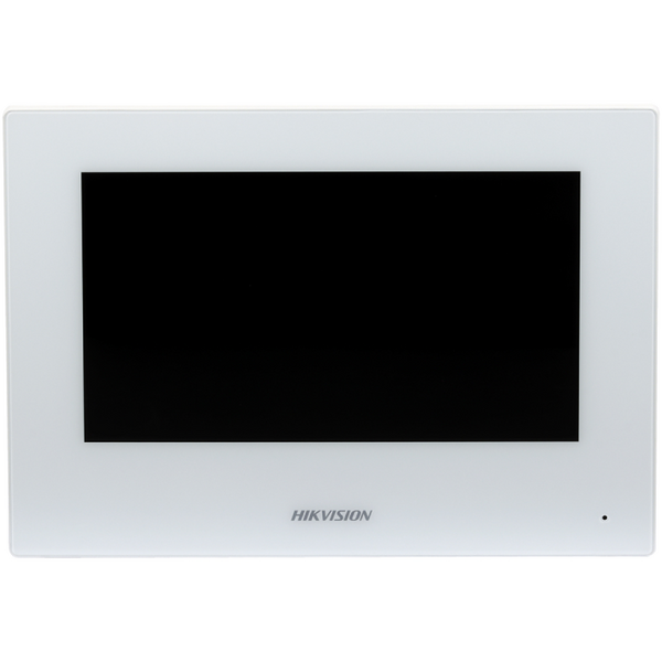 Monitor Videointerfon Hikvision DS-KH6320-WTE2-W, 7inch, Alb
